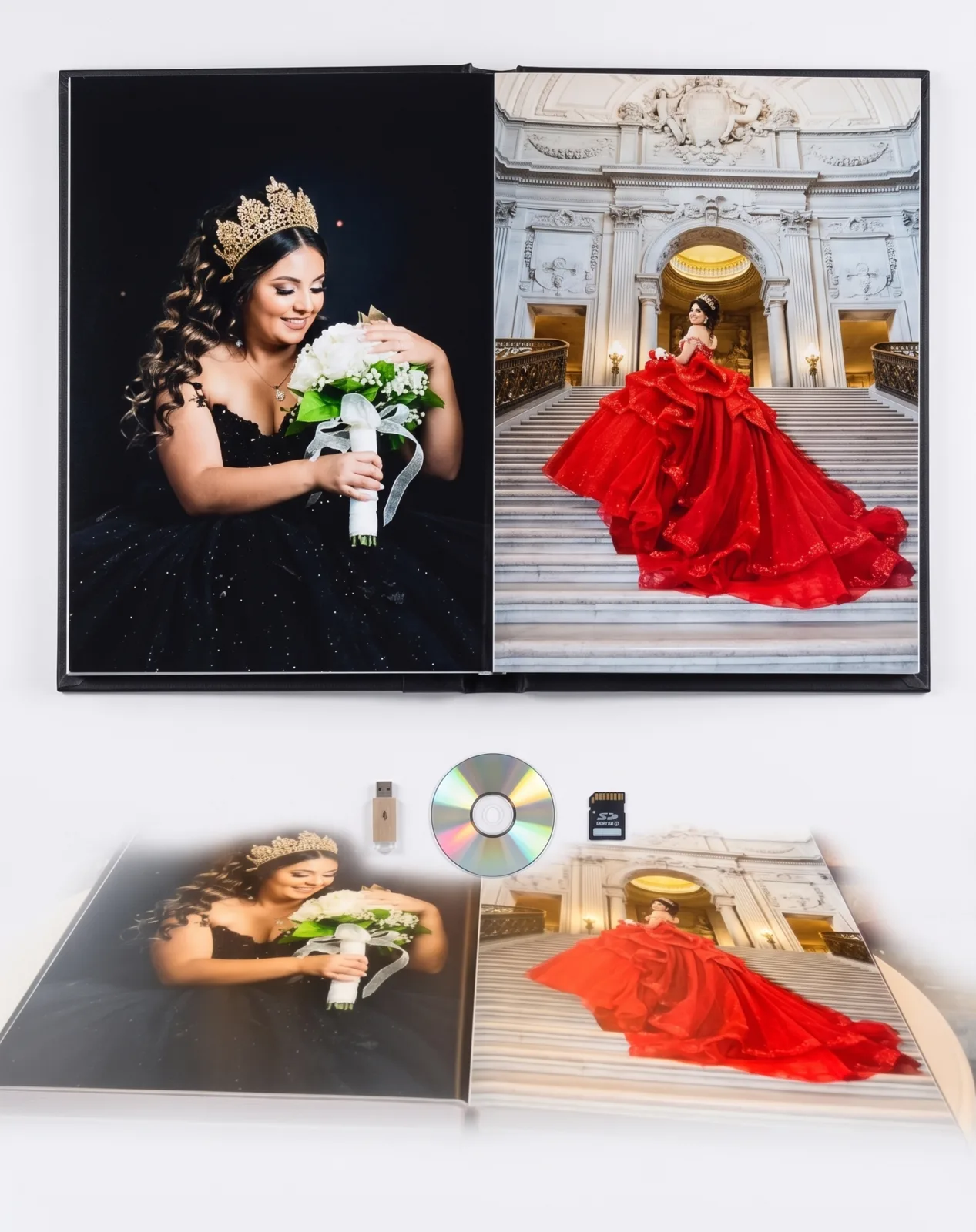 Quinceañera photo album example 2