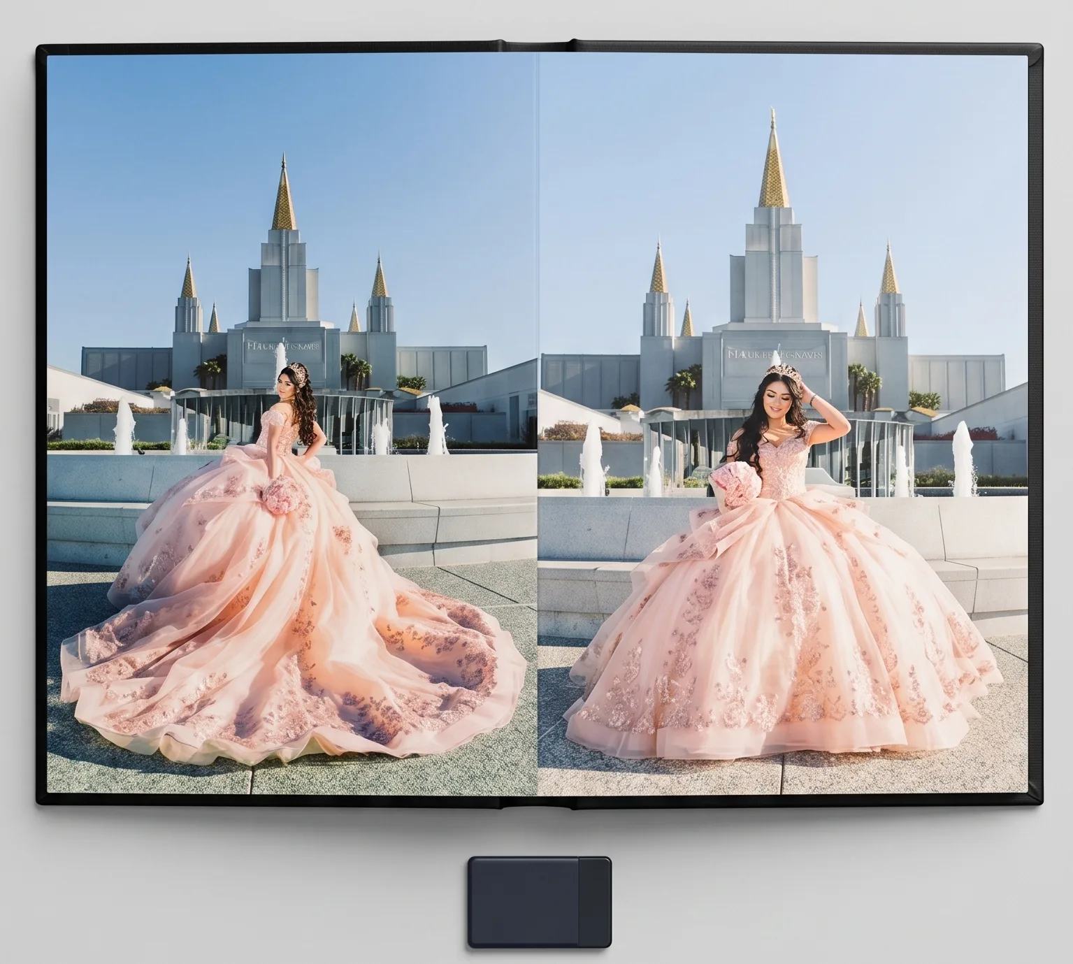 Quinceañera photo album example 3