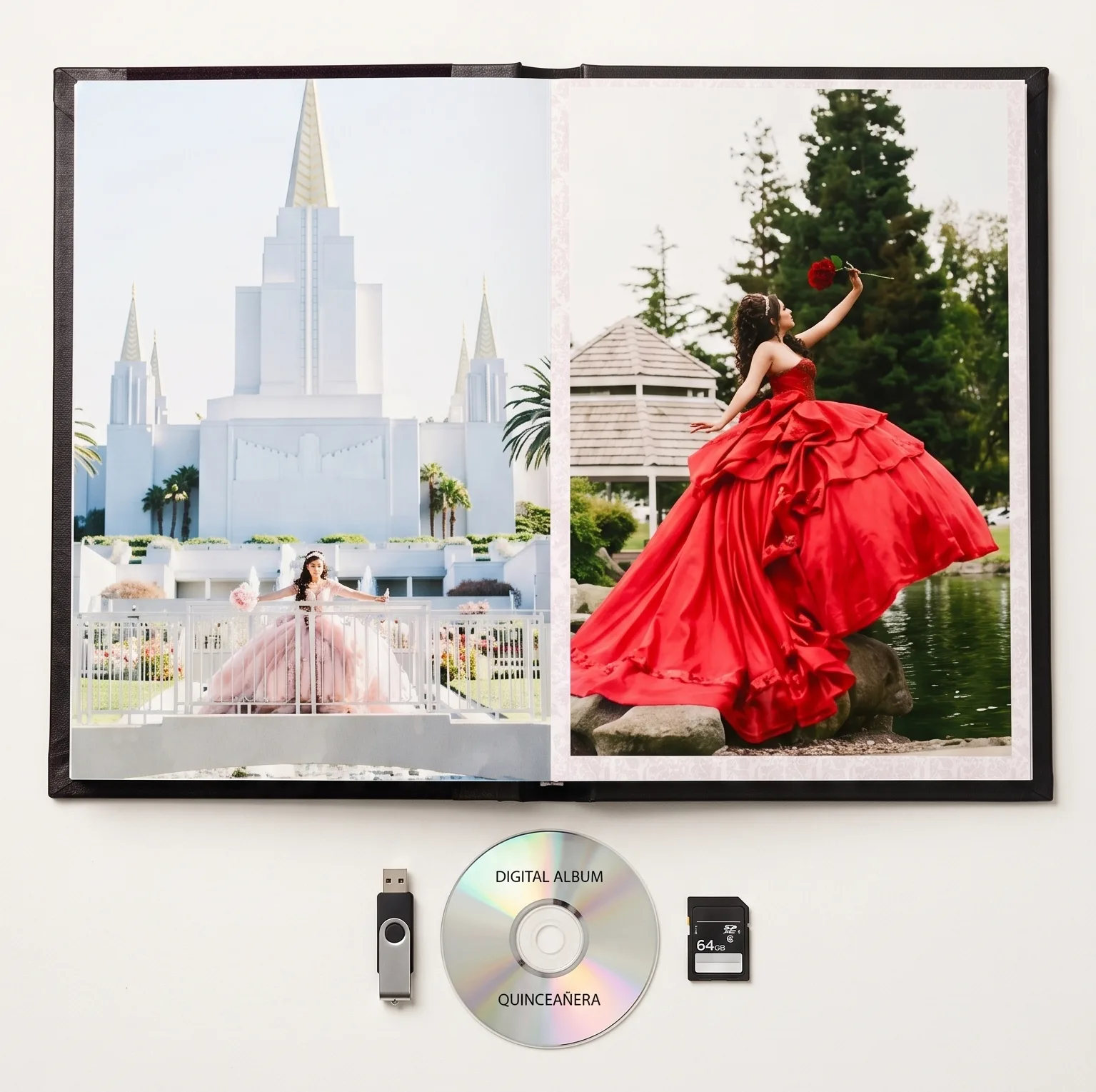 Quinceañera photo album example 6